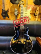 2018 Gibson Les Paul Custom Ebony electric guitar black card black beauty