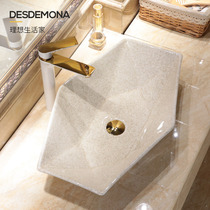 Creative new Chinese Taiwanese basin Basin home art basin wash basin washbasin toilet balcony ceramic basin