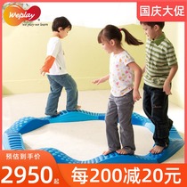 Taiwan imported WEPLAY kindergarten childrens toys sensory integration training equipment Sports balance touch trails