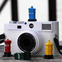 POST hot shoe protective cover cartoon SLR camera universal Canon 5d4 Sonicon micro single a6100 Fuji xt30 hot shoe cover decoration dustproof cute creative accessories 80d m3 6d