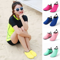 Snorkeling beach shoes Sock covers Adult children Men and women non-slip anti-cut diving swimming beach wading shoes River tracing shoes