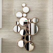 American Mirror Mirror Mirror foyer living room porch Wall Wall decorative mirror corridor art irregular mirror combination mirror