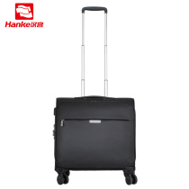 Hanke business boarding case universal wheel trolley case 18 inch female flight attendant suitcase small Oxford luggage box