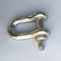 National standard U-shaped ring hook lifting lug lifting diagonal 1T2T2 5T3T shackle U-shaped buckle D-shackle bow