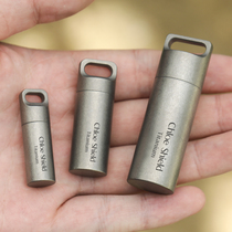 Coe shield outdoor single-layer titanium storage warehouse medicine warehouse stone washing sealed cabin portable light and sturdy waterproof