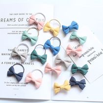 Pooch Hair Clip Leather Fascia Pet Headwear Teddy Bibi Panda Bow Tie Hair Accessories Hairpin Hair Ornament