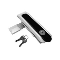 Hengzhu cabinet lock MS6017Z-1-1 flat lock power distribution cabinet door lock electric cabinet door lock factory direct