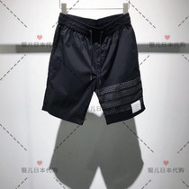 Silver childrens day generation ThomBrowne 20 new TB hollowed-out 50% pants casual sports breathable beach pants shorts