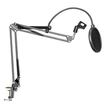 Newell microphone desktop stand live broadcast capacitance microphone lifting shock absorber anchor live broadcast studio recording lecture k singing anti-spray cover fixed shock rack