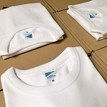 (New 300g) Megouge base full cotton wool craft straight tube thick impervious short sleeve T-shirt men