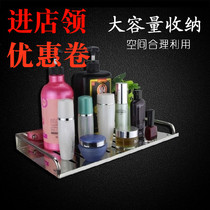 Bathroom shelf Stainless steel shelf Single-layer widened toilet shower room tray Kitchen wall shelf