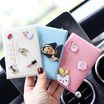 Cute car drivers license foreskin cover clip cartoon personality driving license motor vehicle drivers license this card bag female