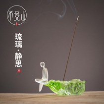 I dont see the mountain glaze lotus the sandalwood the meditation desktop ornaments the creative crafts the gift line the incense burner