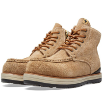 visvim uncle gui suede leather handmade Goodyear thick-soled lace-up shoes high-top Japanese tooling mens boots tide