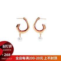  HeyJewel SWEET POINT Sweet SERIES flowing pearl earrings spot