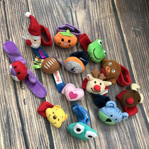 Christmas is coming. Little cute watch rattles can bite bright colors.