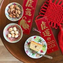 CastleGarden New Spring Creative Decoration Door Sticker Bronzing Gold Pair Dress Little Couplets