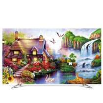 55 new fabric hanging sitting brand universal LCD TV Hood TV dustproof sun cover 6570 inches