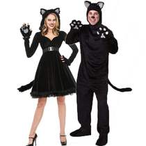 cosplay halloween costume Couple Black Bear Dress Cat Cat Girl Clothing halloween costume