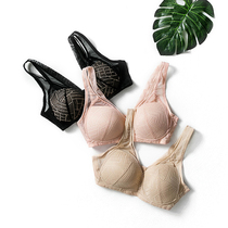 Foreign trade day single bra winter seamless underwear women without steel ring zero bondage bra breathable thin peace of mind freebra