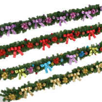 Christmas decorations 2 7 meters encrypted rattan with lights shopping mall hotel store pendant scene layout window door