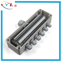 250 250 80 70 70 one-in-six out waterproof case waterproof junction box with terminal Ming fit UK plastic terminal box 30P