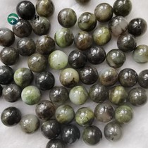 (Qi YUXUAN)Nanyang Dushan JADE NATURAL excellent grade DUSHAN JADE 20MM ROUND BEADS LOOSE BEADS HAND STRING CHAIN ACCESSORIES