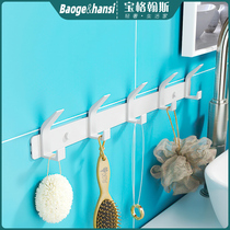 Hanging hookBathroom ClotherhookTowelToilet wall hanging wall potent viscose-free punch fixed