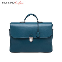 Official flagship store Italy Fabriano briefcase flying Bina briefcase for men and women Business briefs Large capacity bags Leather Men And Women Universal Foreskin Wrap Single Shoulder Bag Handbag