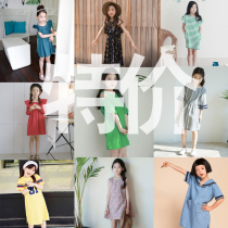 Special discount goods do not return do not change micro-defects childrens clothing girls summer dress