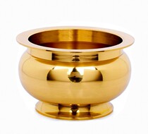 Buddhist supplies Buddhist supplies Buddhist supplies worship supplies pure copper incense burner 7-inch New light body stove