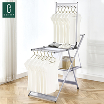 Baby Folding Clothes Hanger Floor Baby Multifunction Sunhanger Home Balcony Room Sunburn God