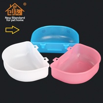 Cat bowl pet dog dog supplies food basin aviation box fixed hanging bowl drinking bowl hanging cat food Pot dog bowl