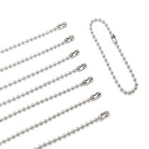 Copper bead chain wave bead chain tag chain ball spark machine chain anti-static chain wave chain advertising metal chain 2 4