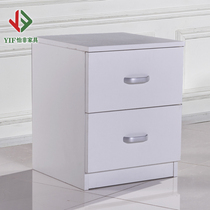 Yifen new bedroom furniture eco-friendly drawer cabinet double draw bedside table