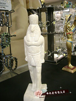 Egyptian mythological figures ornaments crafts Horus carvings carved home decorations