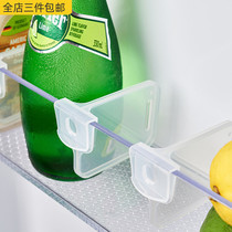 Refrigerator door inside storage and sorting small partition board Japanese creative classification can move freely combined partition baffle