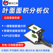 High-precision non-destructive leaf area measuring instrument photo-type live plant leaf length and width wormhole collector analyzer analyzer