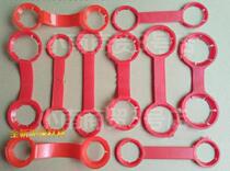 Cola bottle plastic carrying balsamic oil binding with store four bottled tugs with peanut dew oil barrel Clasp Coconut Juice