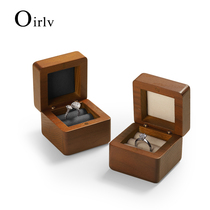 Multi-treasure High-end Solid Wood Wedding Ceremony Exchange Wedding to Withdrawal Box Portable Diamond Ring Jewelry Containing box