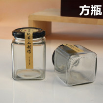 Honey glass bottle liu leng ping jiang cai ping honey bottle filler sealing Jam bottle glass bottle
