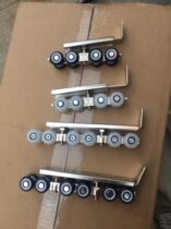  4 8-wheel 12-wheel nylon hanging wheel track pulley Refined high-speed mechanical bearing sliding door hanging pulley