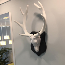 Deer head Wall Wall decoration wall wall decoration ktv living room background wall creative wall home soft decoration wall decoration