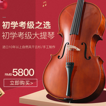 Zuo Yan Imported spruce professional handmade solid wood Beginner exam practice playing cello SF