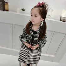 girls' autumn dress 7 03 80 90 100