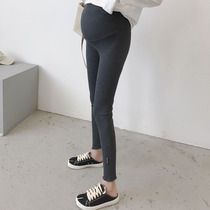 Thin ~ pregnant women pants autumn wear trousers casual pants cotton spring and autumn ankle-length pants belly pregnant women leggings