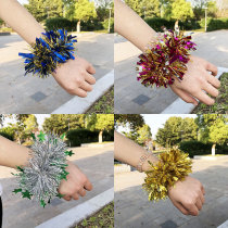 Childrens Day Kindergarten Dance Performance Wristle Dance Square Dance Decoration Flower Dance Props Band Flower