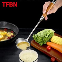 TFBN 304 Stainless Steel Grease Spoon Drink Soup Theorizer Filter Soup Spoon Oil Spill Spoon Oil Soup Separation Spoon Filter Oil God