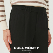 (2021 New) black cotton straight casual pants mens slim tooling long pants spring and autumn trousers