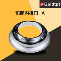 Brown flash soft box adapter ring Inner ring 152 Brown bayonet inner interface 144 Radome chuck